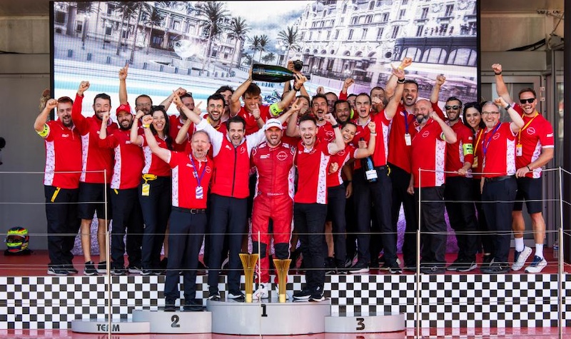 Nissan, Nissan Formula E Team Clinches Superb Monaco Victory