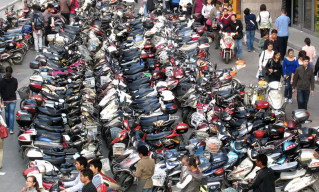 Not Including China, Where Electric Scooters Are Actually Selling