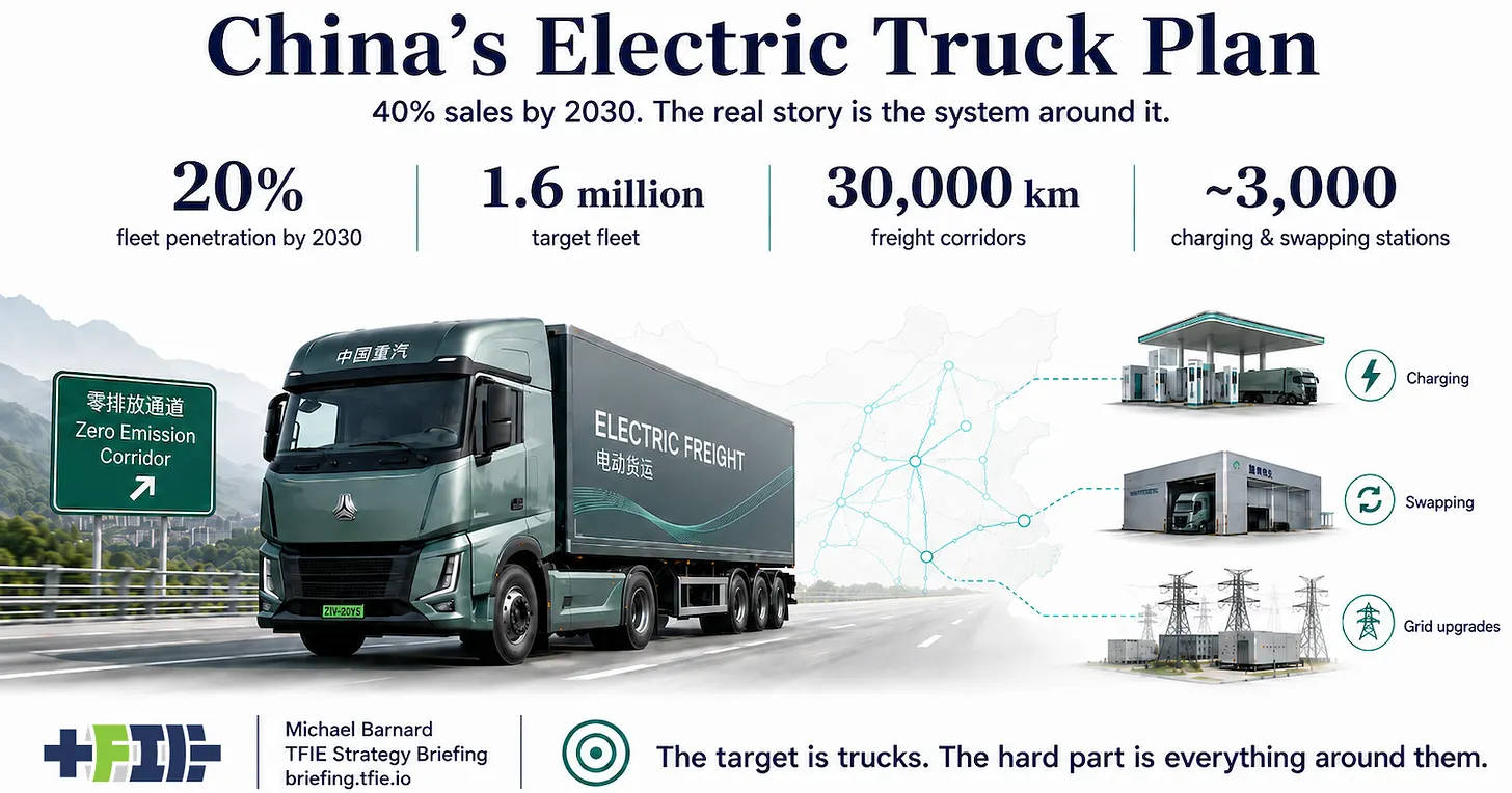 China Just Made Electric Trucks A Freight System, Not A Vehicle Category