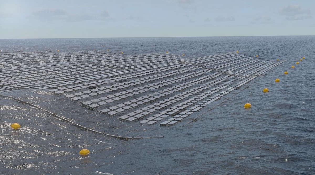 Floating Solar PV … To Survive 3.5 Meter Waves