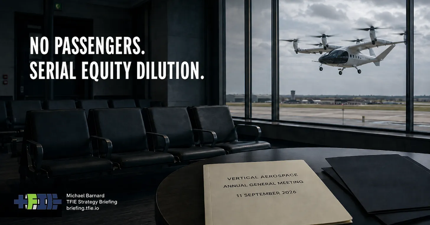 Vertical Aerospace’s eVTOL Can Fly. The Passenger Business Is Still Unproven