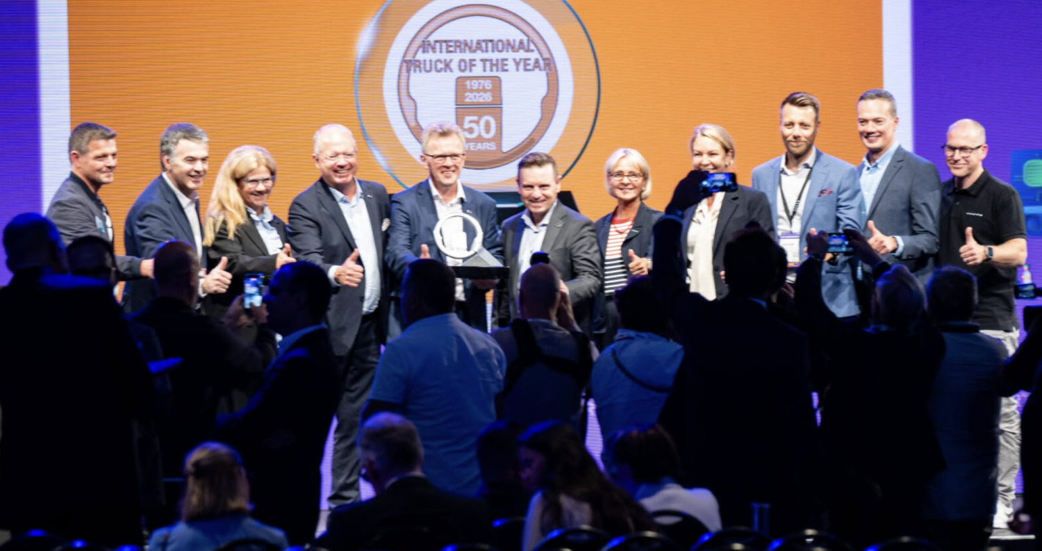 Volvo’s electric truck range wins International Truck of the Year 2027 at IAA