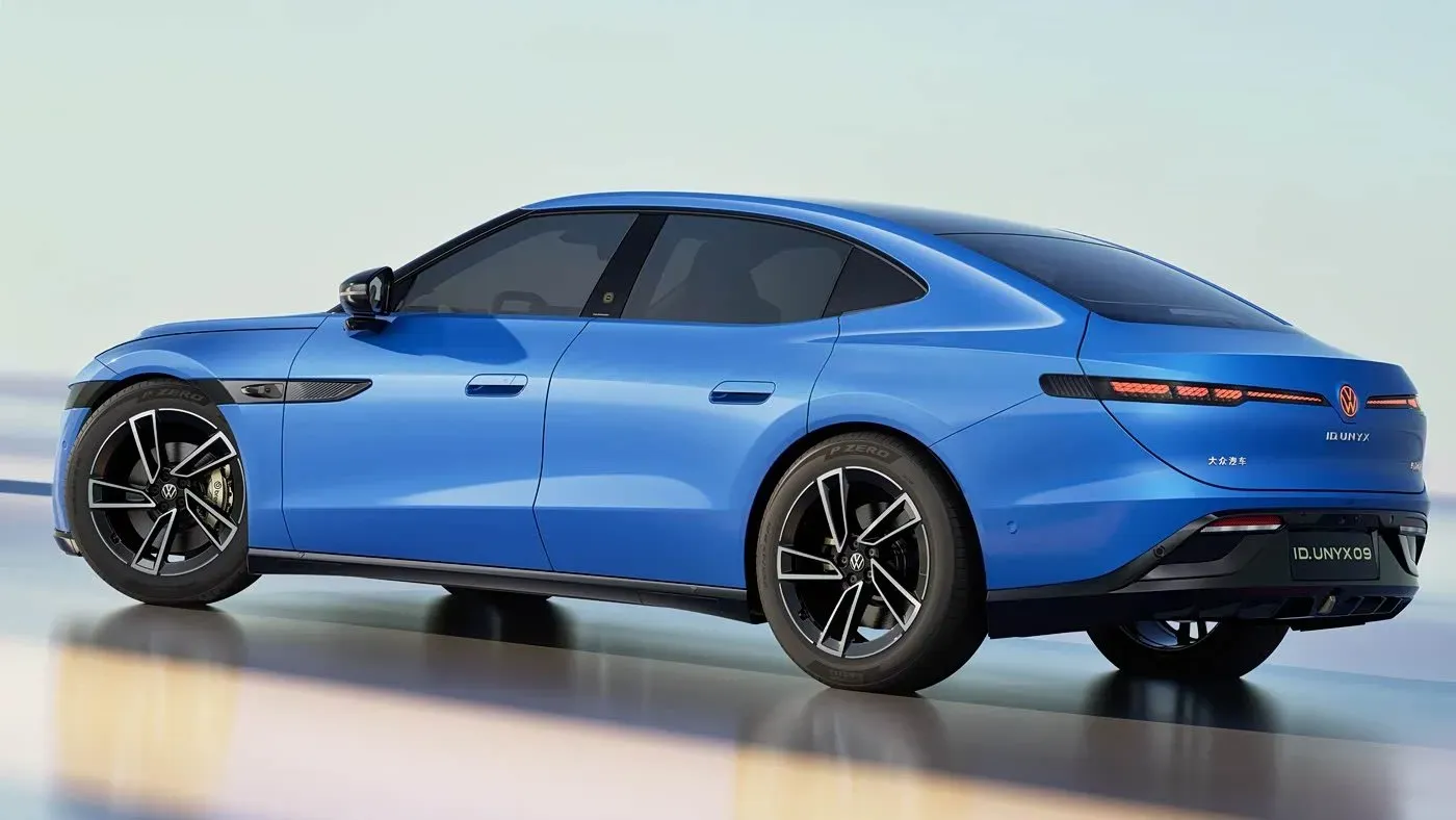 VW's Xpeng-built ID. UNYX 09 sedan clears China filing with 496 hp