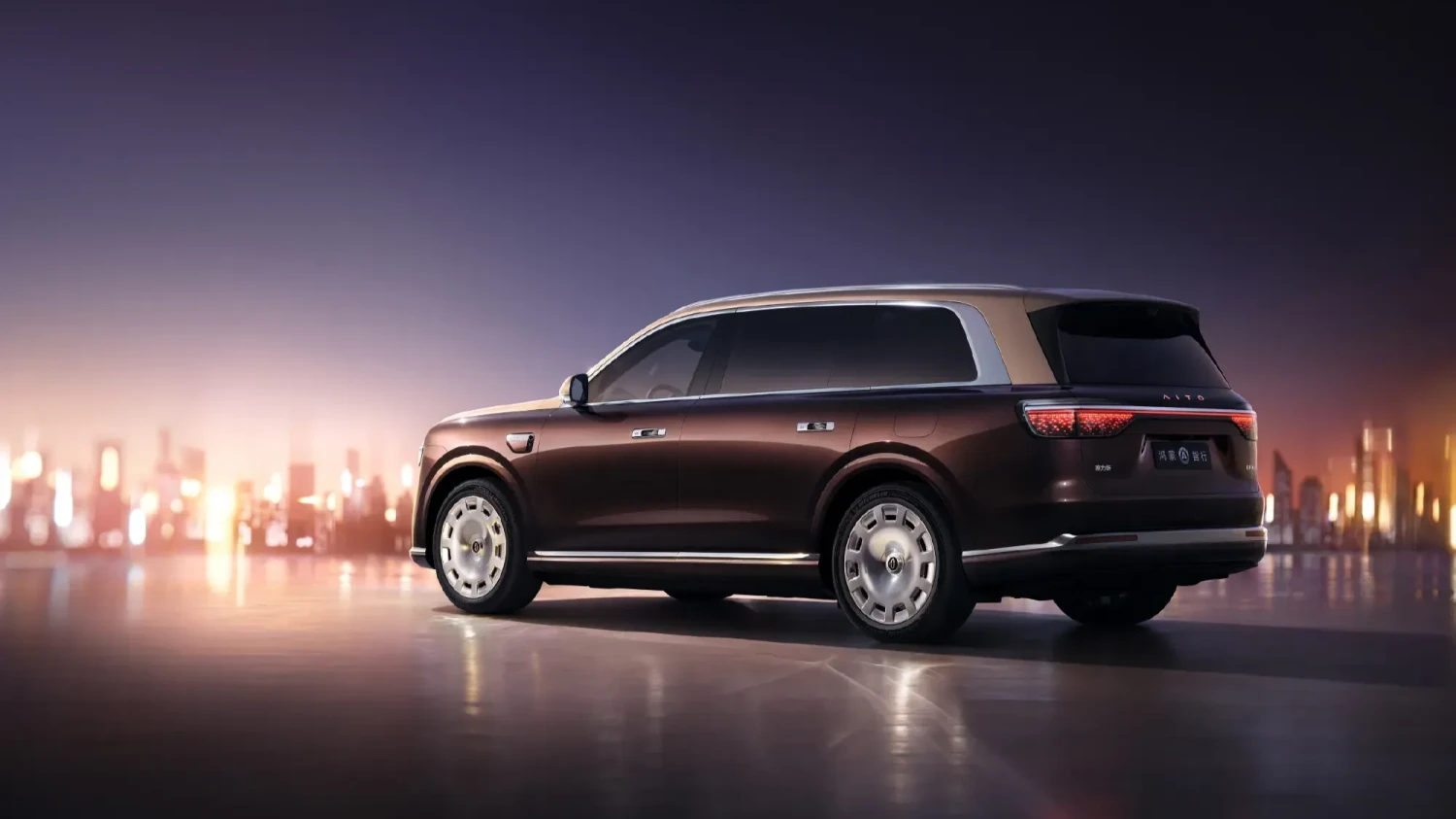 New-generation AITO M9 official images released with six-lidar array