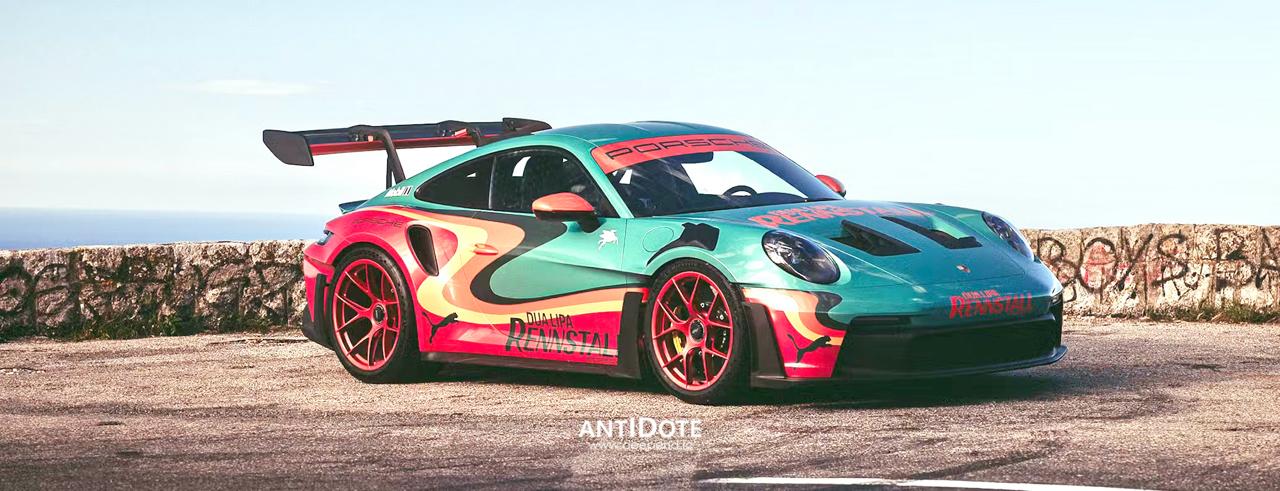 Super Car Rennstall Porsche 911 GT3 RS – KADO SPESIAL DUA LIPA