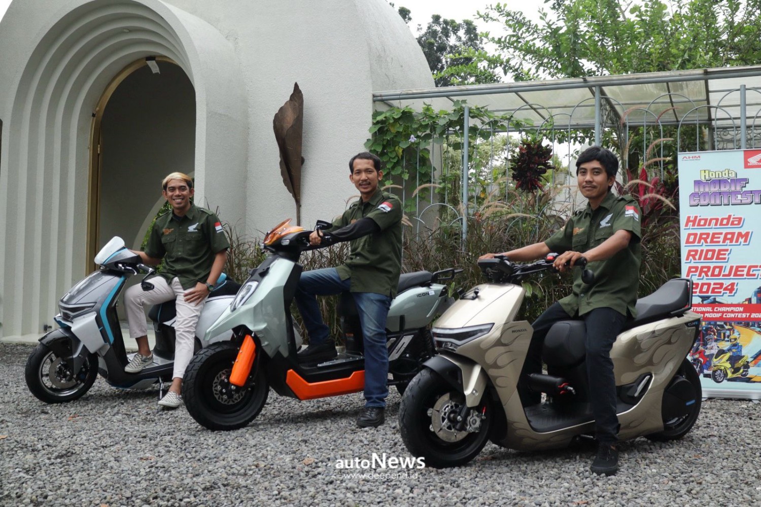 Honda Dream Ride Project Motor Listrik Honda – HASIL KEREN MODIFIKASI CUV e: DAN ICON e: