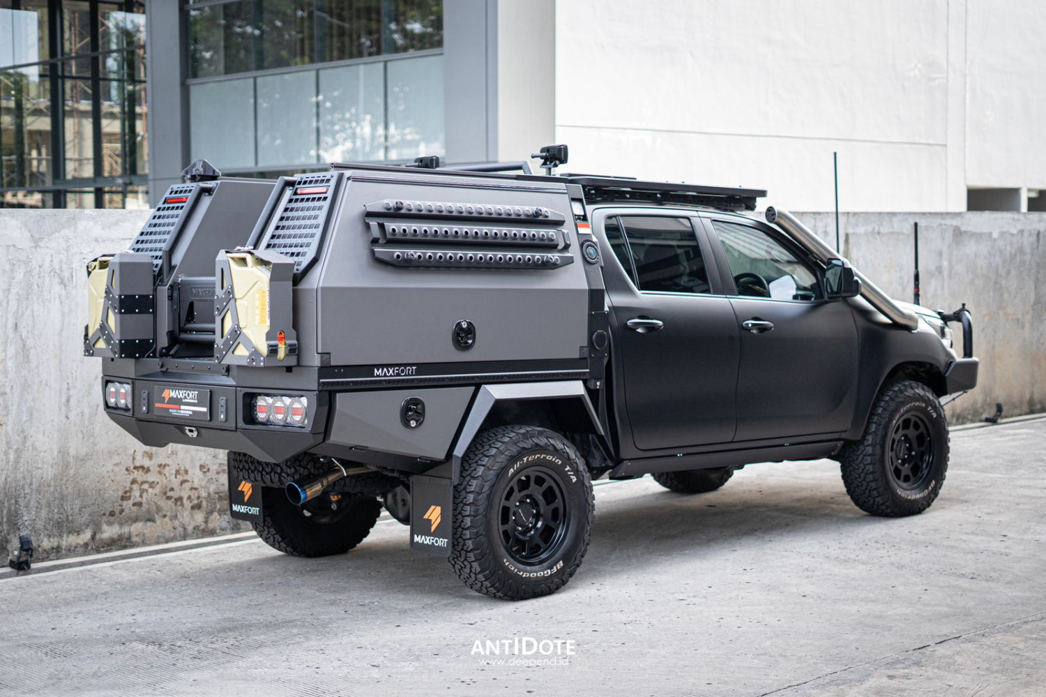Tactical Vehicle Maxfort TAC-ROV – VERSI LENGKAP MOBIL OVERLAND, LAMPAUI KONSEP OFF-ROAD