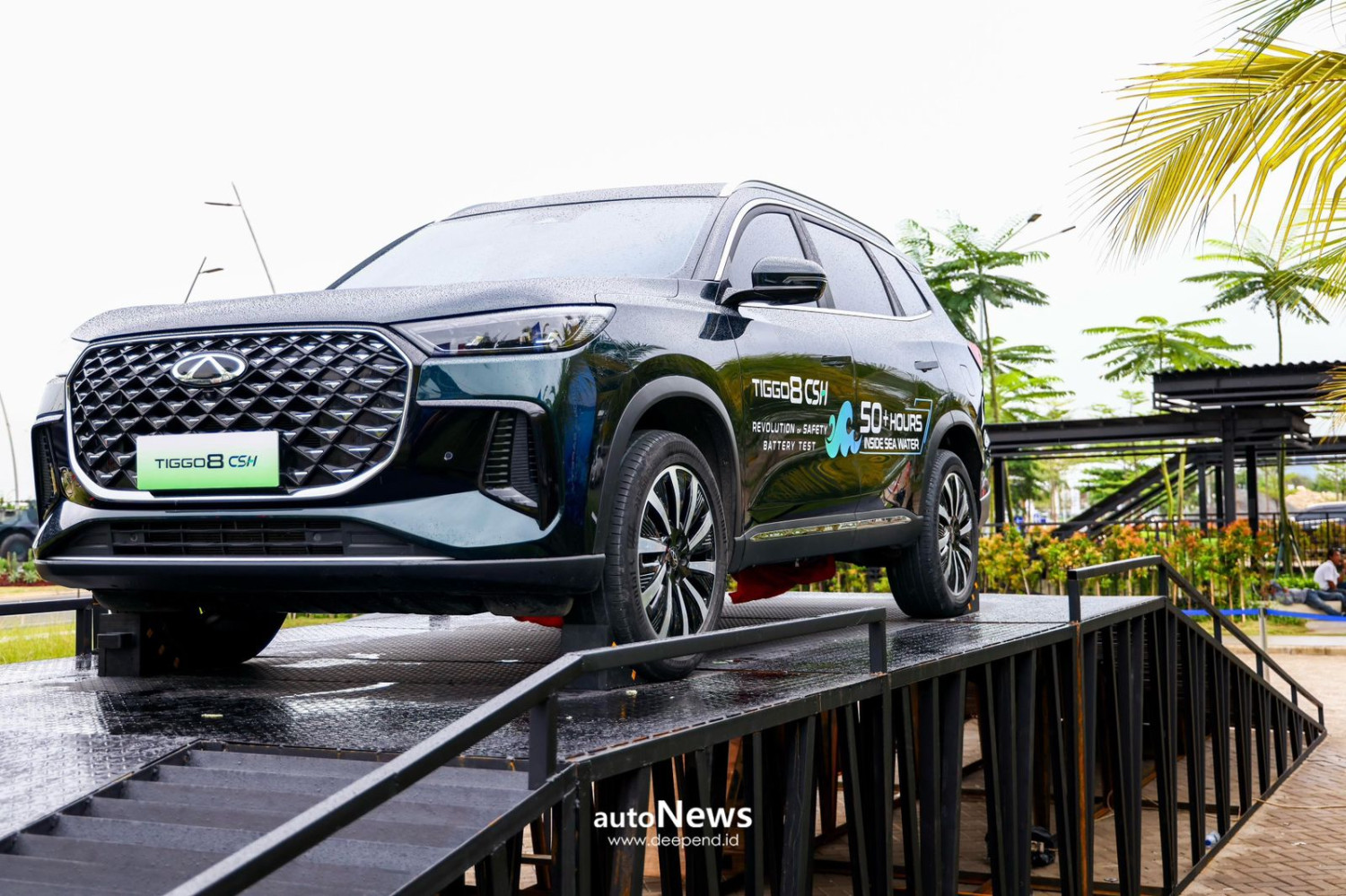 Chery Safety Day Chery Tiggo 8 CSH – DIRENDAM 55 JAM, BATERAINYA TETAP HIDUP