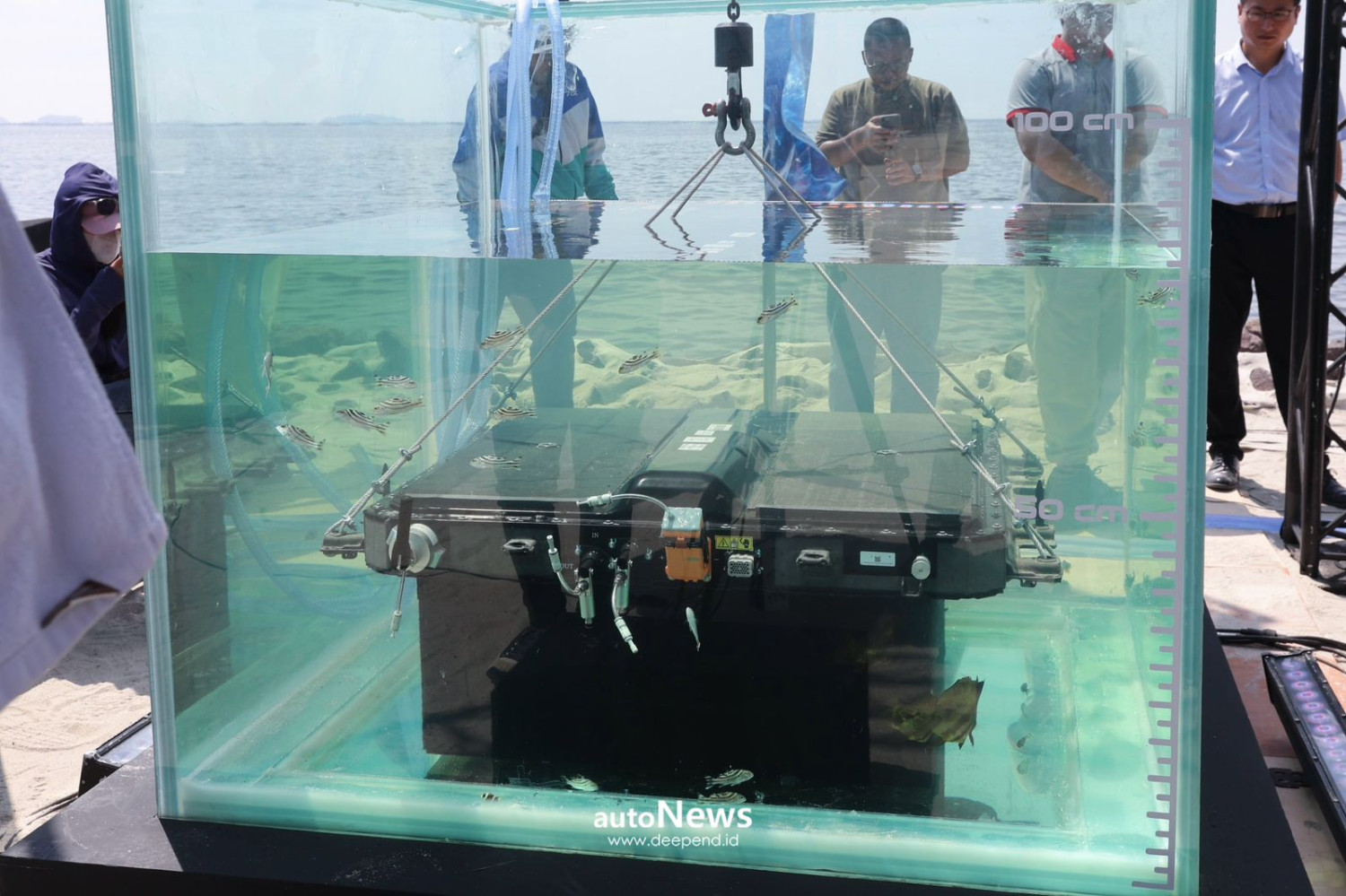 Extreme Challenge Chery Super Hybrid Battery Test – BATERAI DIRENDAM 48 JAM DI AIR LAUT