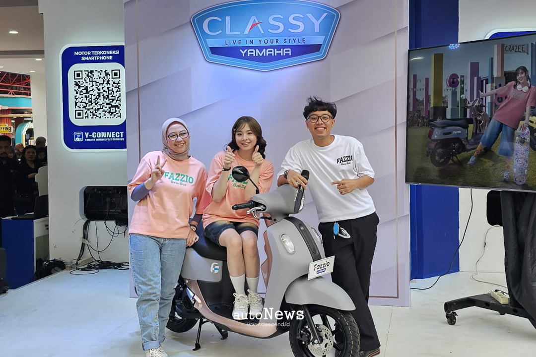 Facelift Motor Yamaha Fazzio Hybrid Tampil Lebih Fresh – LUNCURKAN 2 WARNA BARU