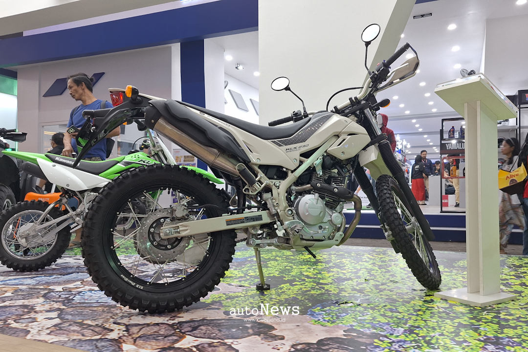 Motor Baru Kawasaki KLX230 Sherpa Meluncur Di Jakarta Fair 2025 – HARGA RP 59,9 JUTA
