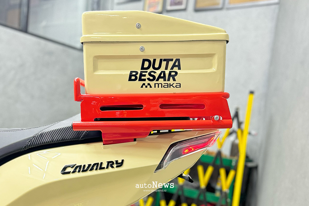 Motor Listrik Modifikasi MAKA Cavalry – GAYA RETRO ALA ‘DUTA BESAR’
