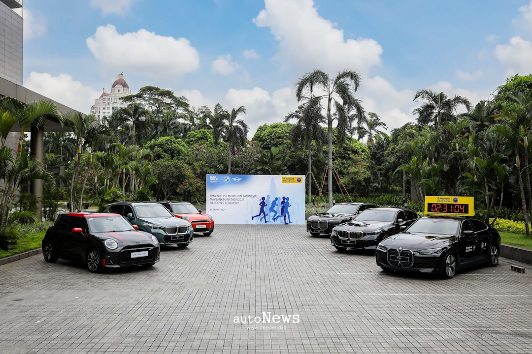 Mobil Listrik BMW i5, i4 &amp; MINI JCW Electric – JADI LEAD CAR MAYBANK MARATHON BALI