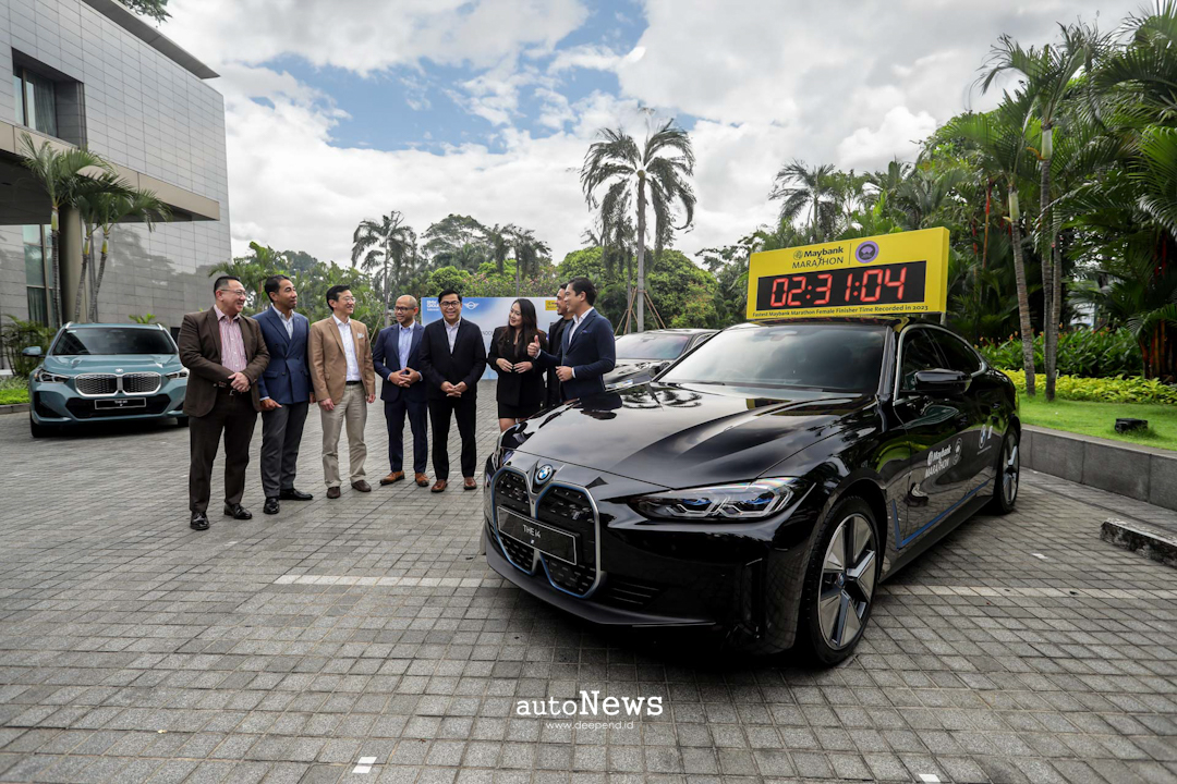 Mobil Listrik BMW i5, i4 &amp; MINI JCW Electric – JADI LEAD CAR MAYBANK MARATHON BALI