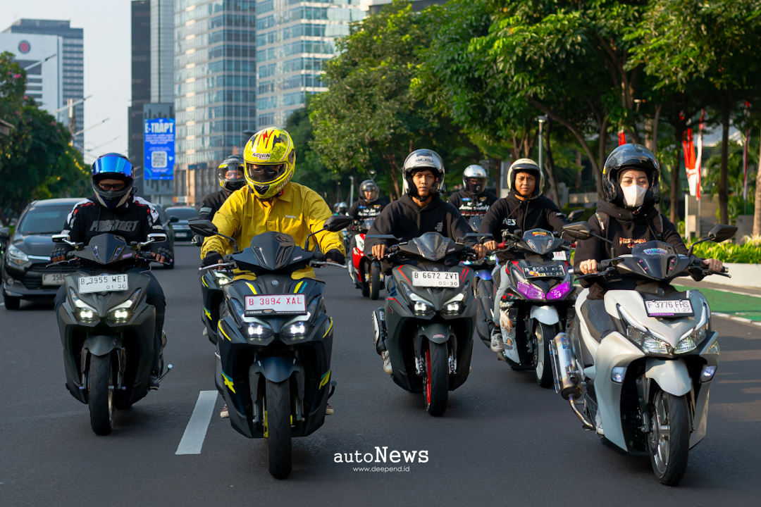 Event APM Gathering Team Aerox Vol.2 – MERIAH DENGAN KONTES MODIF &amp; NIGHT RIDE