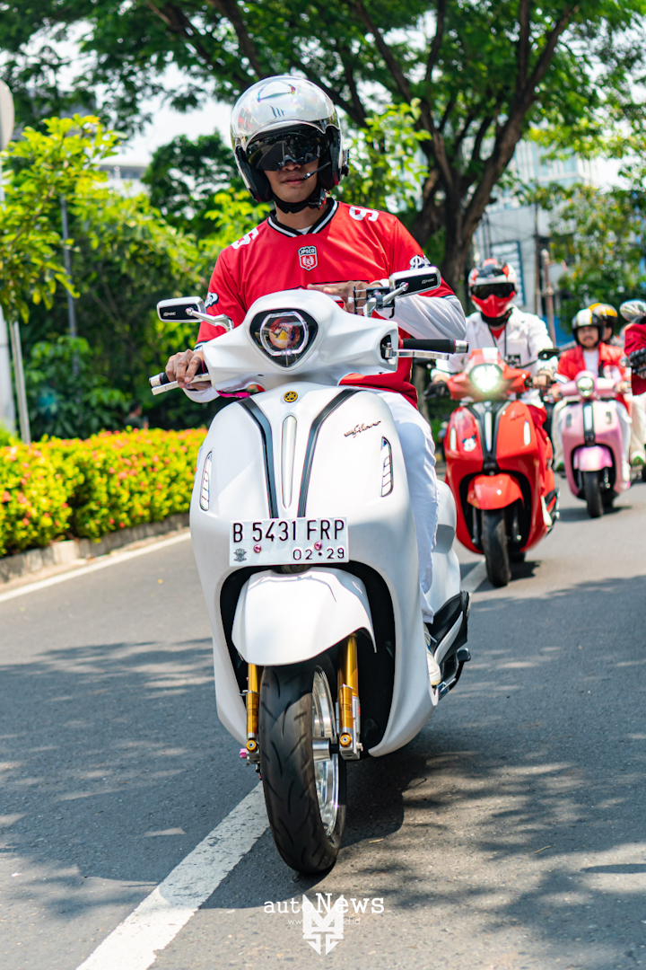 Event APM OOTD Merah-Putih – WARNAI SOTR S3 YAMAHA GRAND FILANO DI JAKARTA