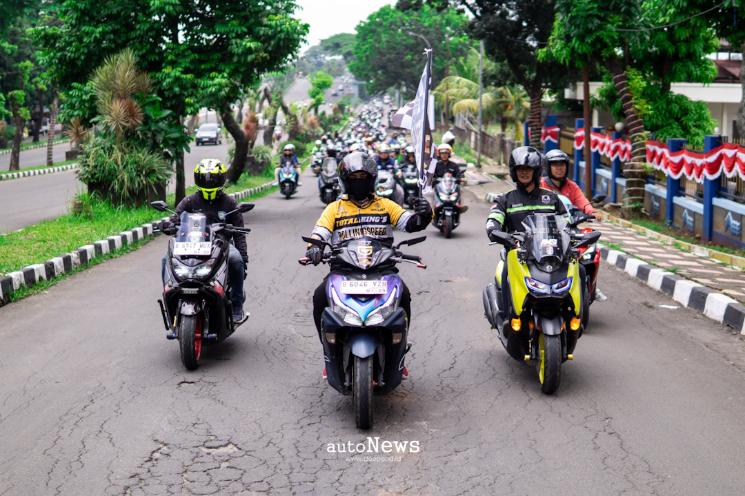 Event APM Euforia MAXi Yamaha Bogor – 700 BIKERS TUMPAH RUAH DI PAKANSARI