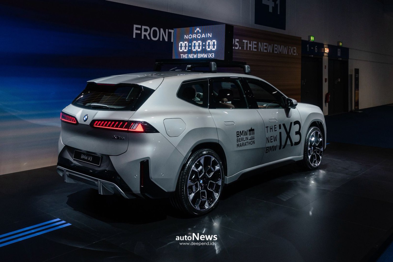 MObil Listrik BMW iX3 Debut Di Berlin Marathon – LARI BARENG MASA DEPAN