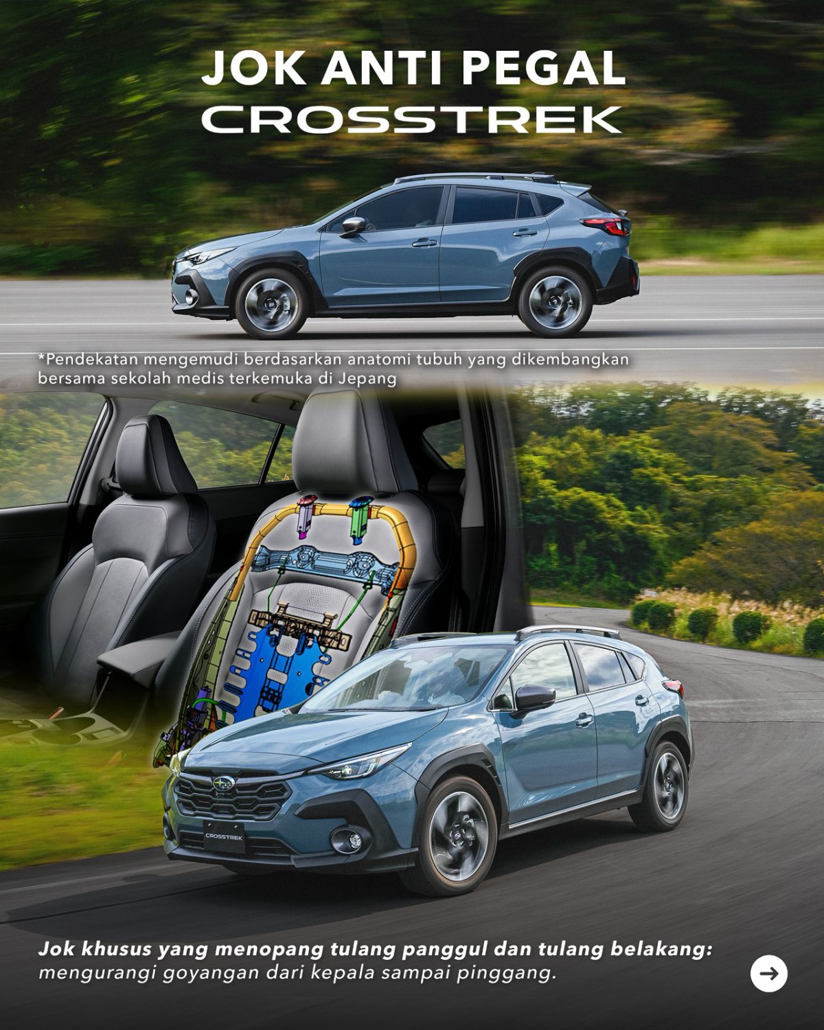 FItur Keselamatan Emergency Stop Assist Dan Jok Anti Pegal – ANDALAN BARU SUBARU
