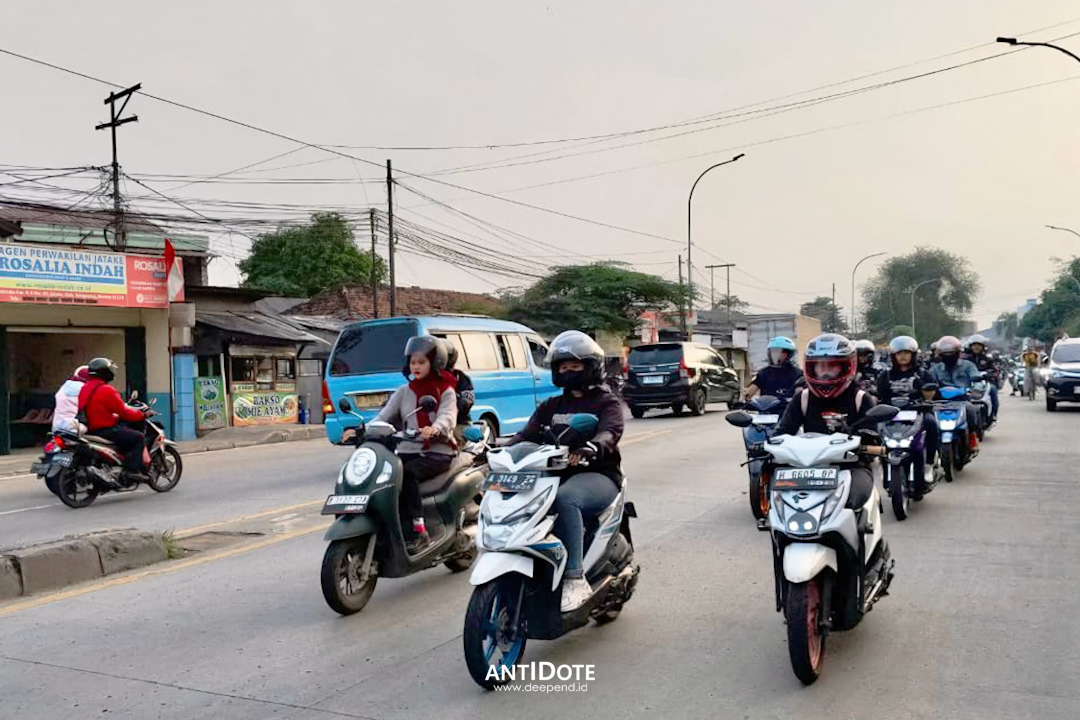 Bike Community Honda BeAT and Battle – SAFETY RIDING BERTEMU DUNIA DIGITAL