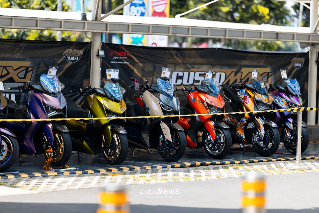 Kontes Modifikasi Motor NMAX Turbo &amp; NEO – JADI PRIMADONA DI CUSTOMAXI BANDUNG 2025