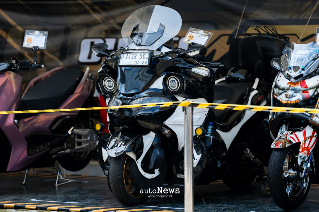 Kontes Modifikasi Motor NMAX Turbo &amp; NEO – JADI PRIMADONA DI CUSTOMAXI BANDUNG 2025