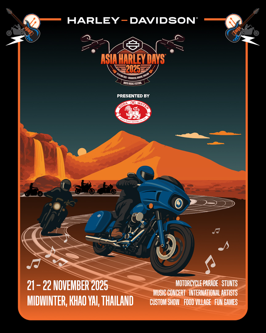 Asia Harley Days™ 2025 Festival Harley-Davidson Terbesar – KEMBALI HADIR DI KHAO YAI, THAILAND