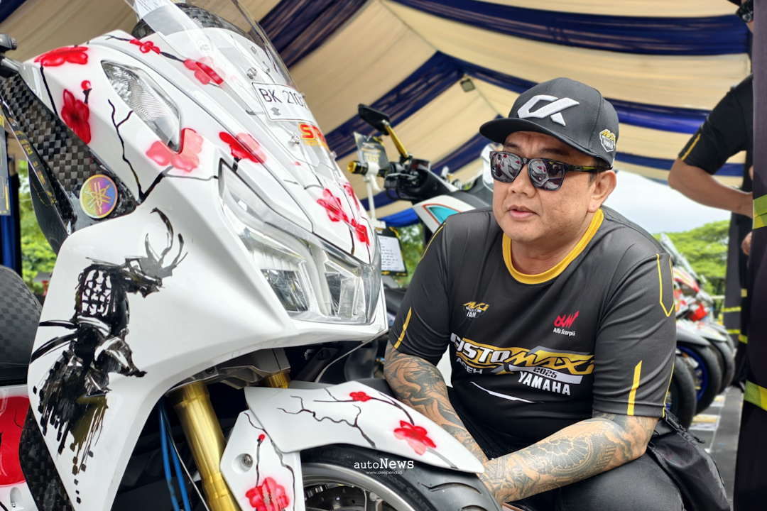 Modifikasi Skutik Yamaha LEXi LX 155 Juara CustoMAXI 2025 Aceh – MODAL RP 40 JUTA