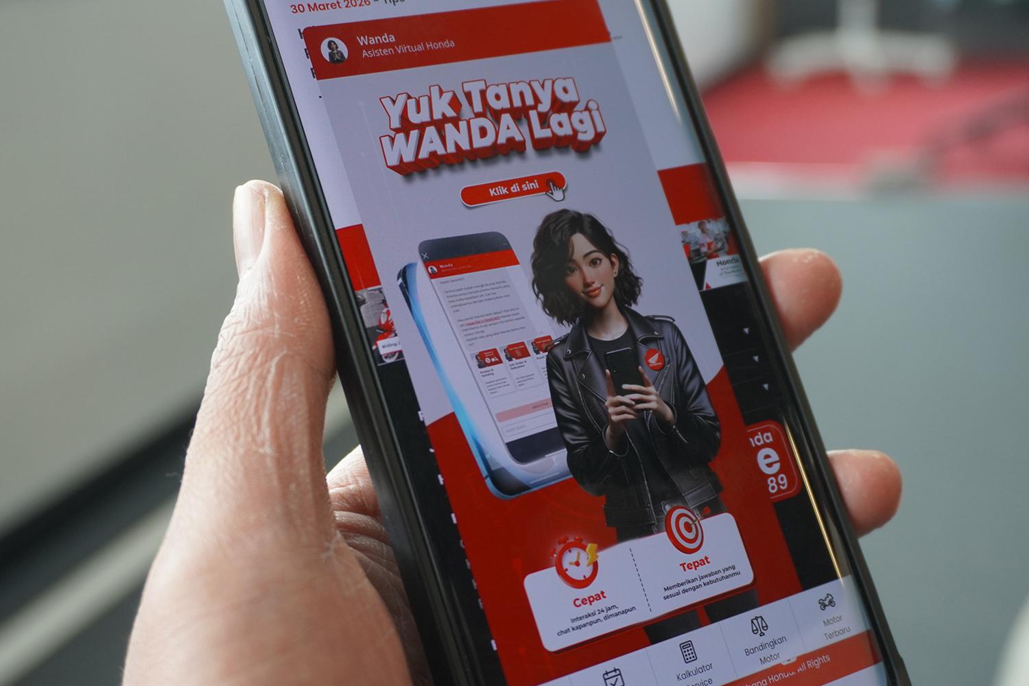 Layanan Digital Asisten Virtual Wanda – BISA DIAKSES 24 JAM NONSTOP