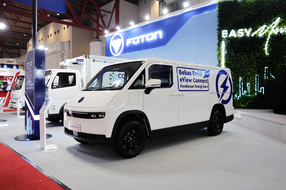 Kendaraan Komersial Foton Perkenalkan Double Cabin Listrik eTUNLAND: Harga Rp 780 Juta