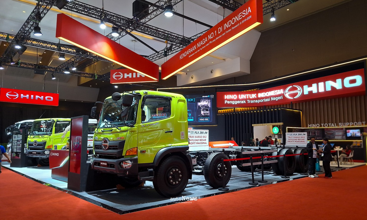 Kendaraan Komersial Hino Indonesia: Hadirkan Bus 4×4 untuk Operasional di Medan Ekstrem