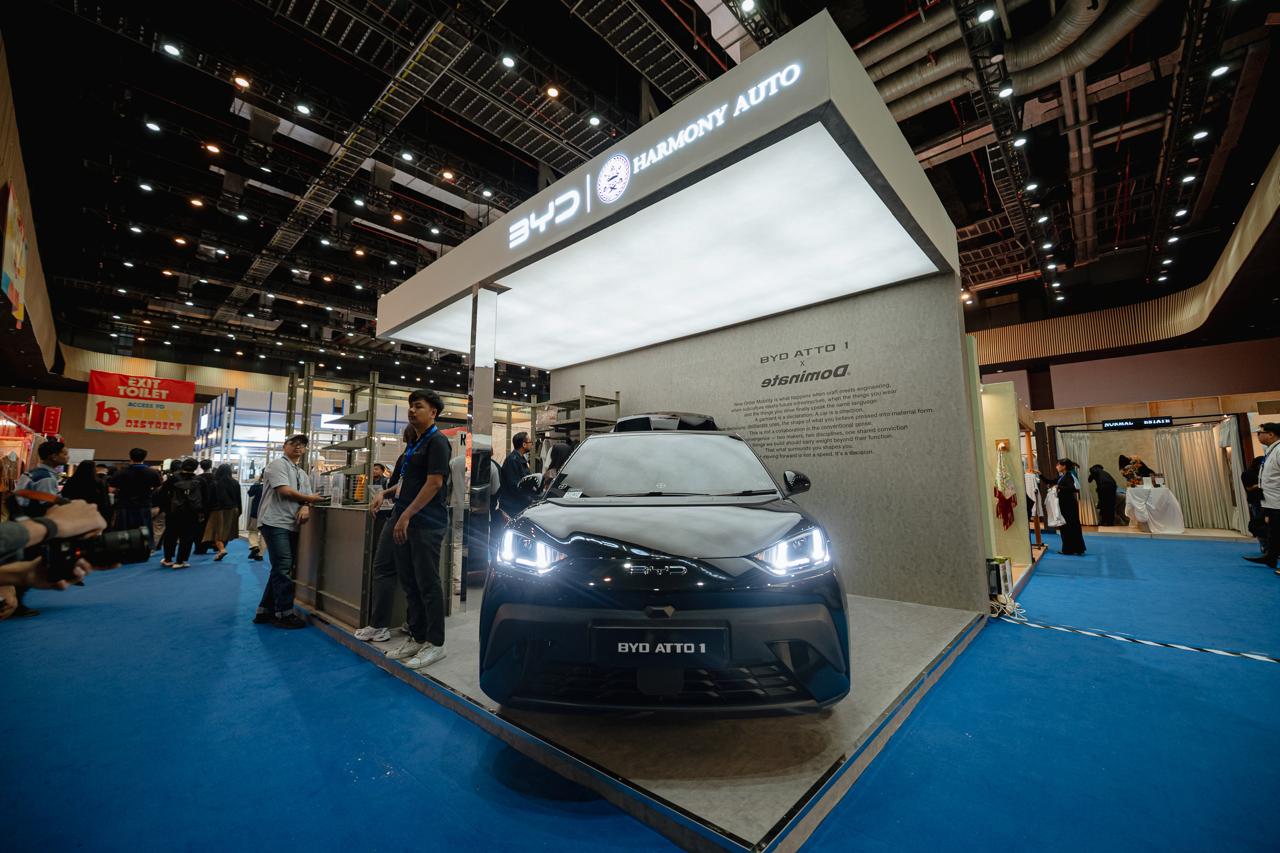 New Order Mobility BYD Harmony x Dominate Hadir Di Brightspot City 2026