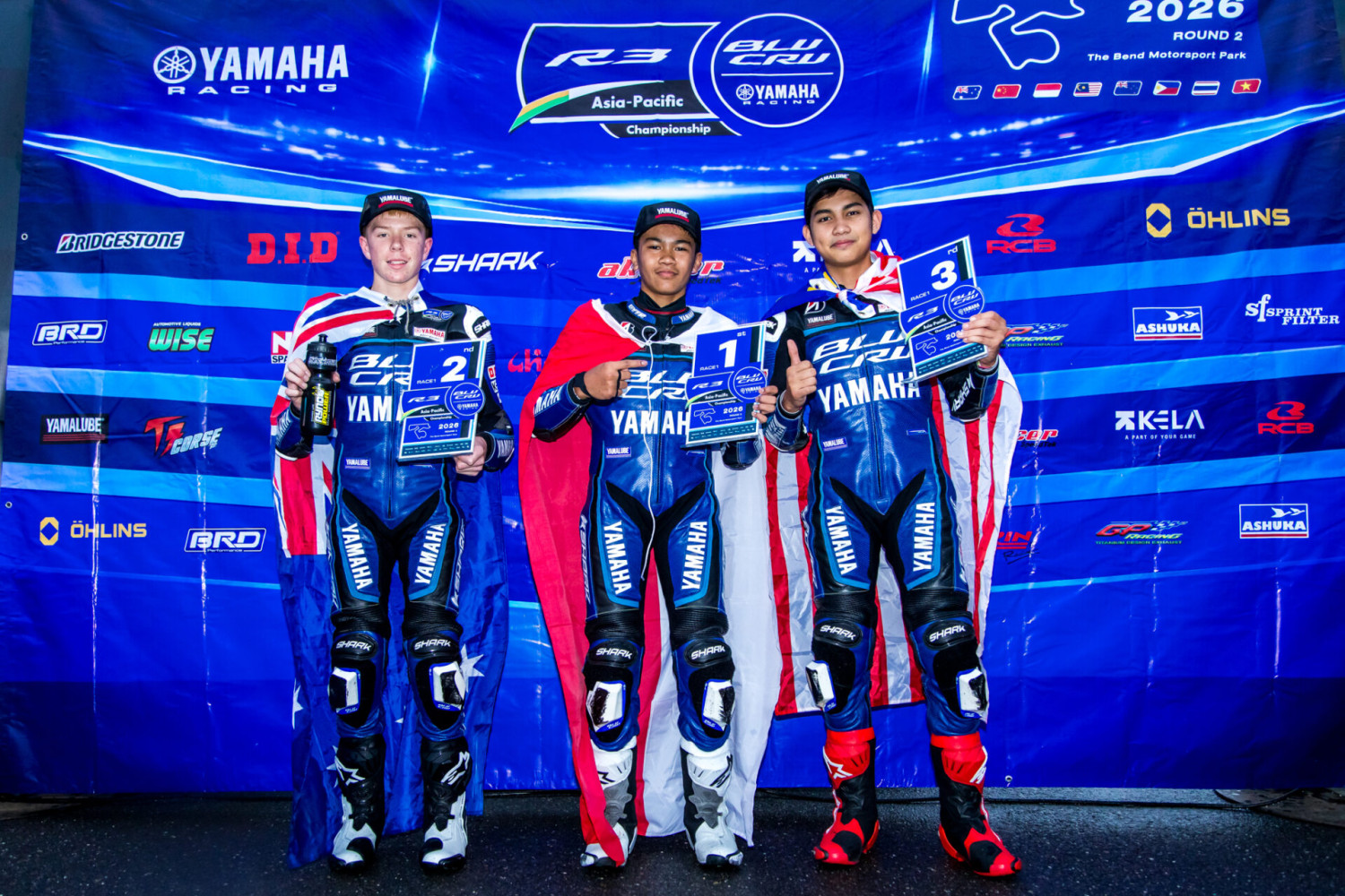 Yamaha R3 BLU CRU Asia-Pacific Championship Sabian Fathul Ilmi Juara di Australia, Debut Full Season Langsung Nendang