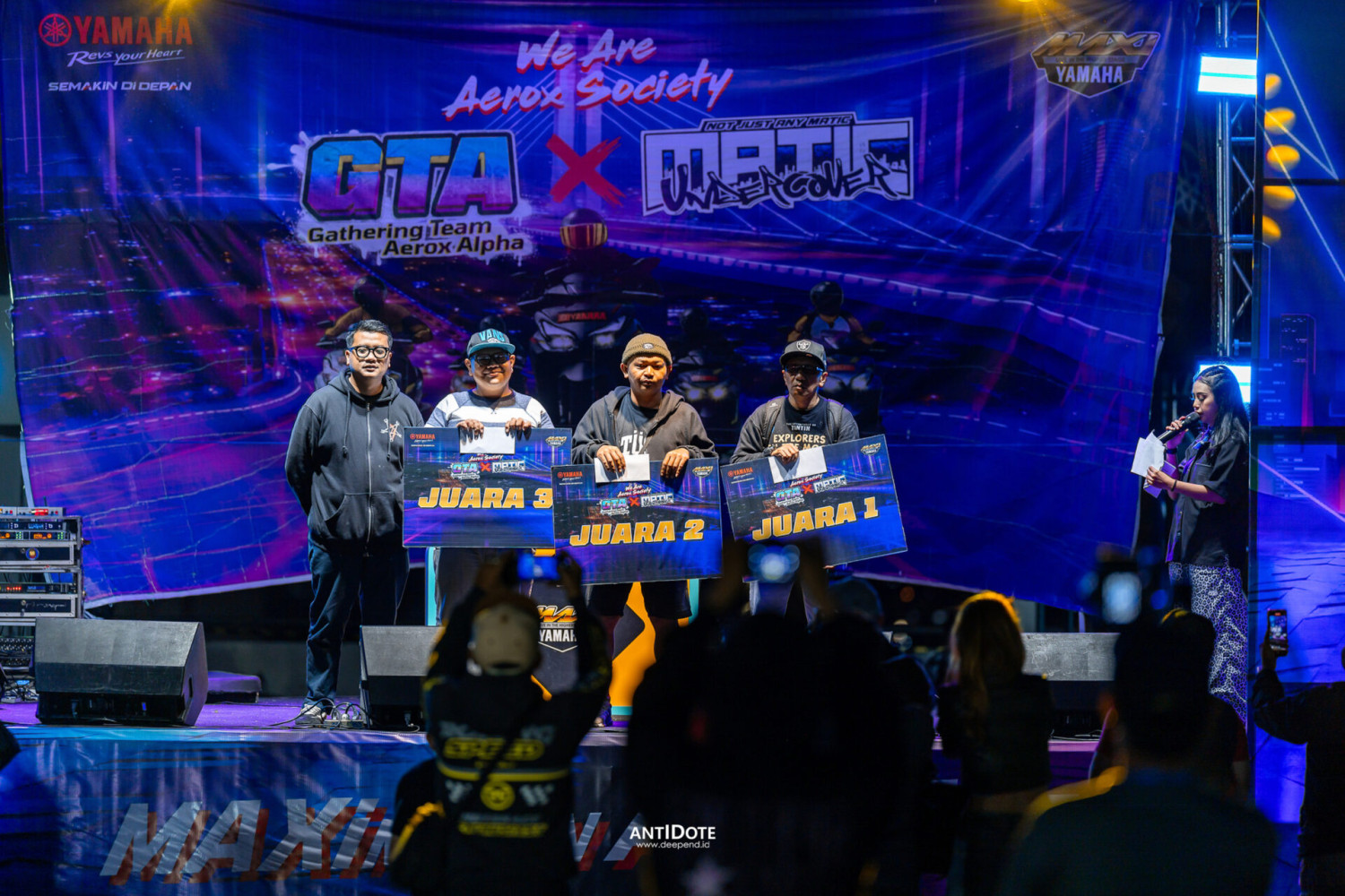 Community Gathering Gathering Team AEROX 2026 – ADU MODIFIKASI &amp; POOL PARTY DI DUA KOTA