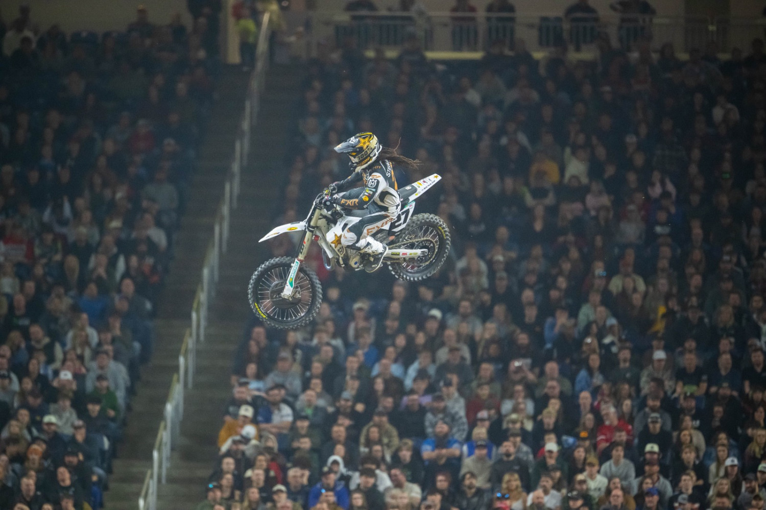 AMA Supercross Championship Malcolm Stewart – PEMBALAP GONDRONG PODIUM DETROIT 450SX