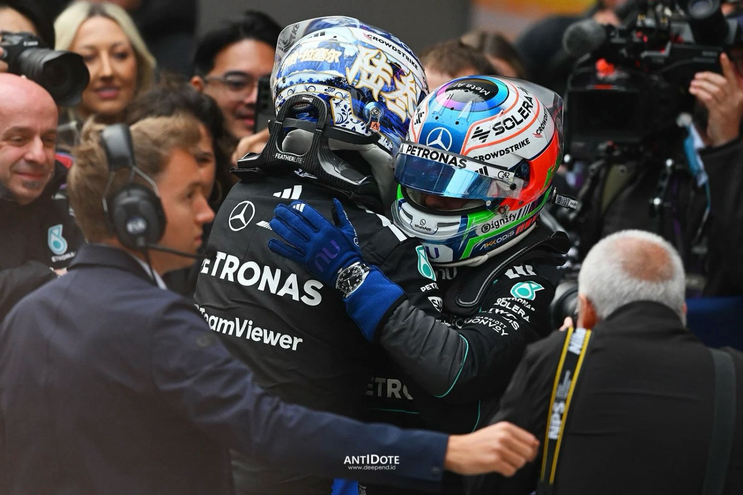 Mercedes-AMG PETRONAS F1 Kimi Raih Podium Perdana Di F1 – TIM SEMPURNAKAN DENGAN FINIS 1-2