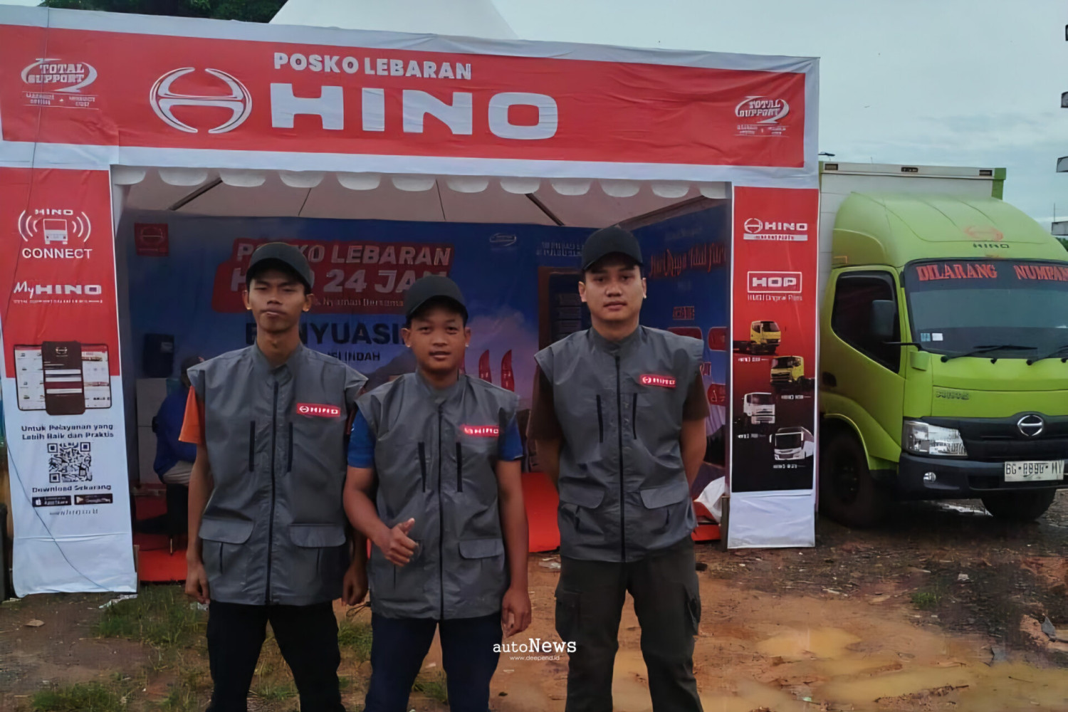 Posko Lebaran 2026 Hino Siagakan 18 Posko Lebaran 2026 – LAYANAN 24 JAM DI JALUR MUDIK