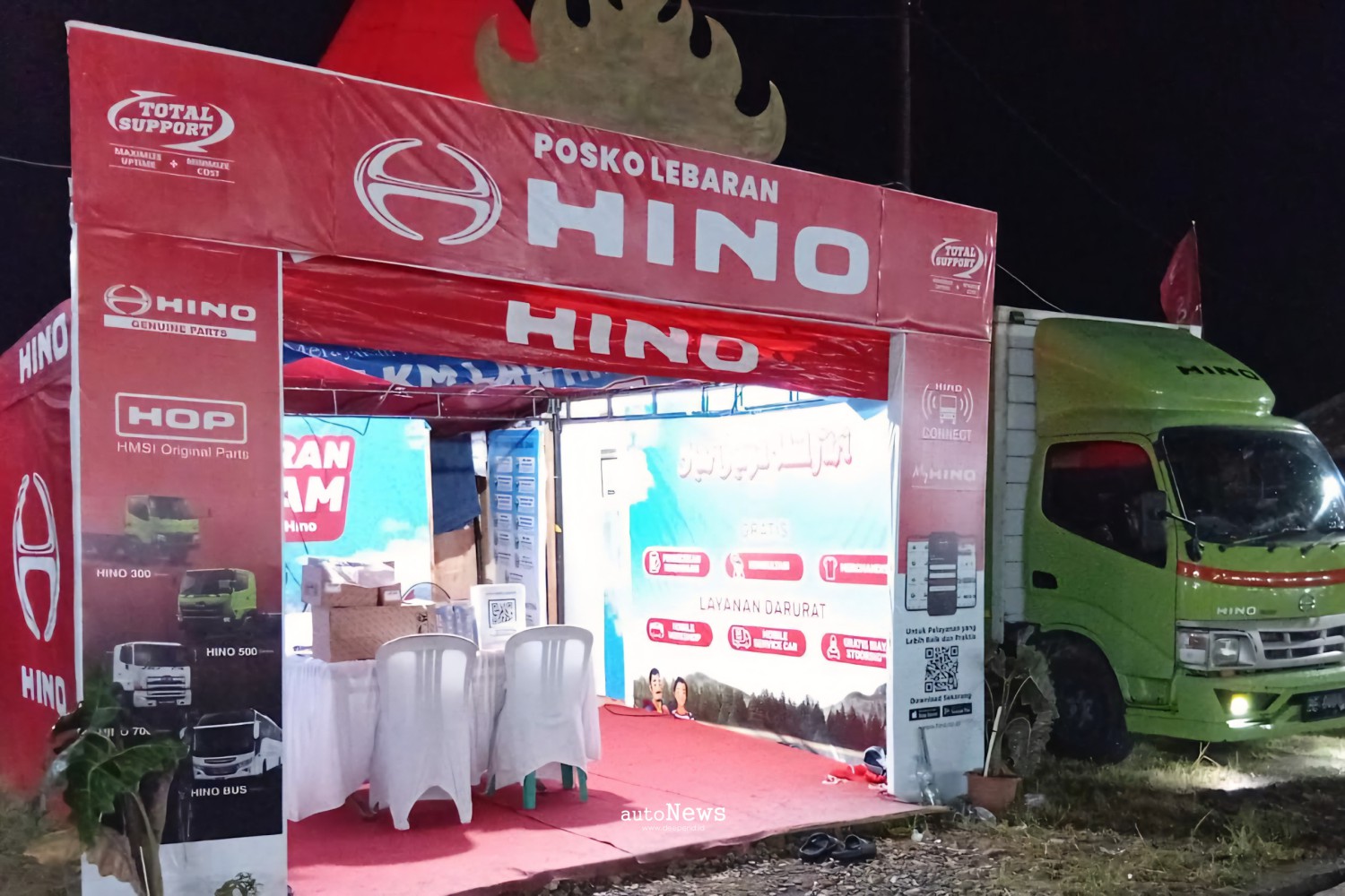 Posko Lebaran 2026 Hino Siagakan 18 Posko Lebaran 2026 – LAYANAN 24 JAM DI JALUR MUDIK