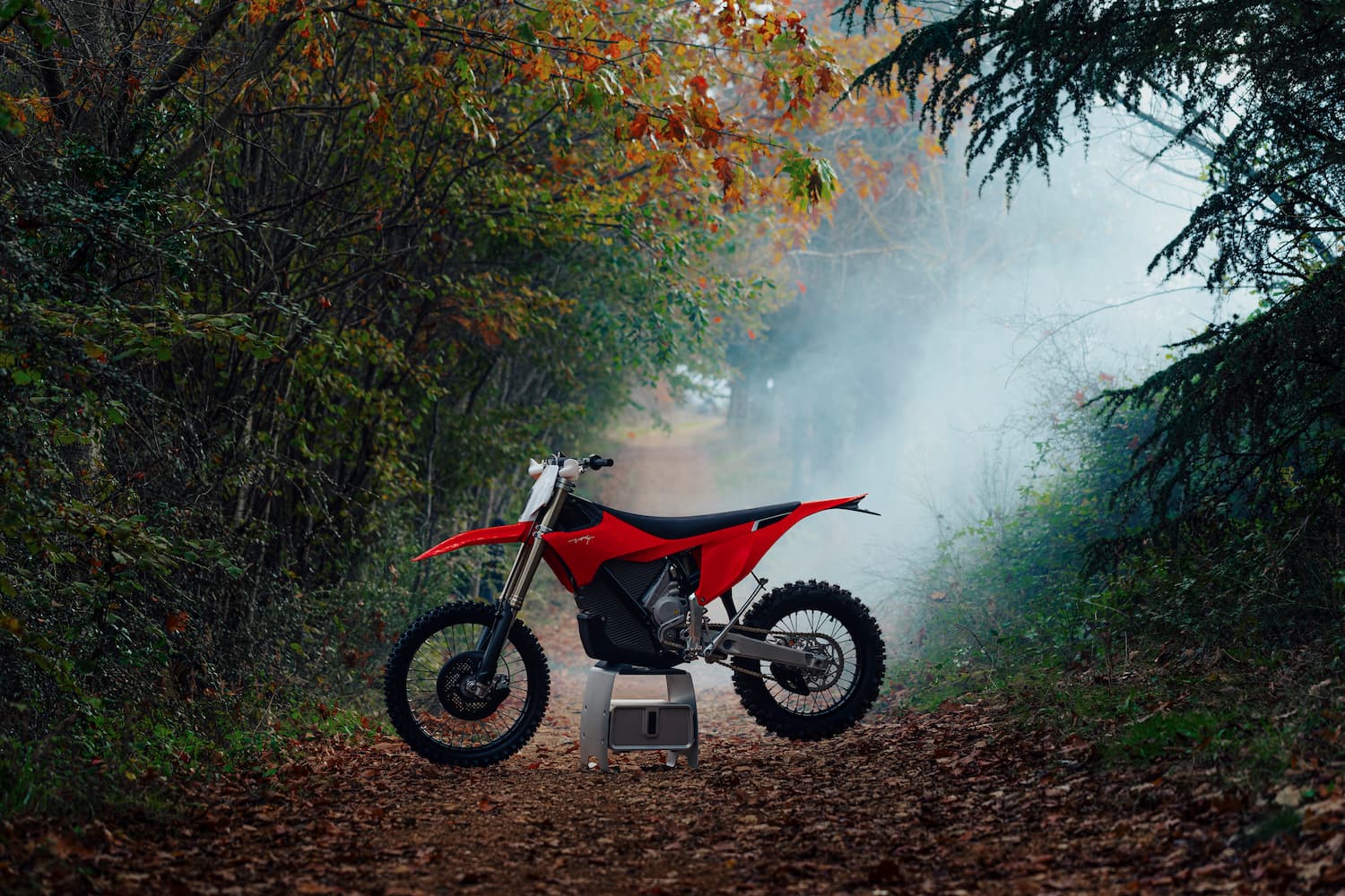 Leading e-dirt bike Stark Varg lets owners download a new trick