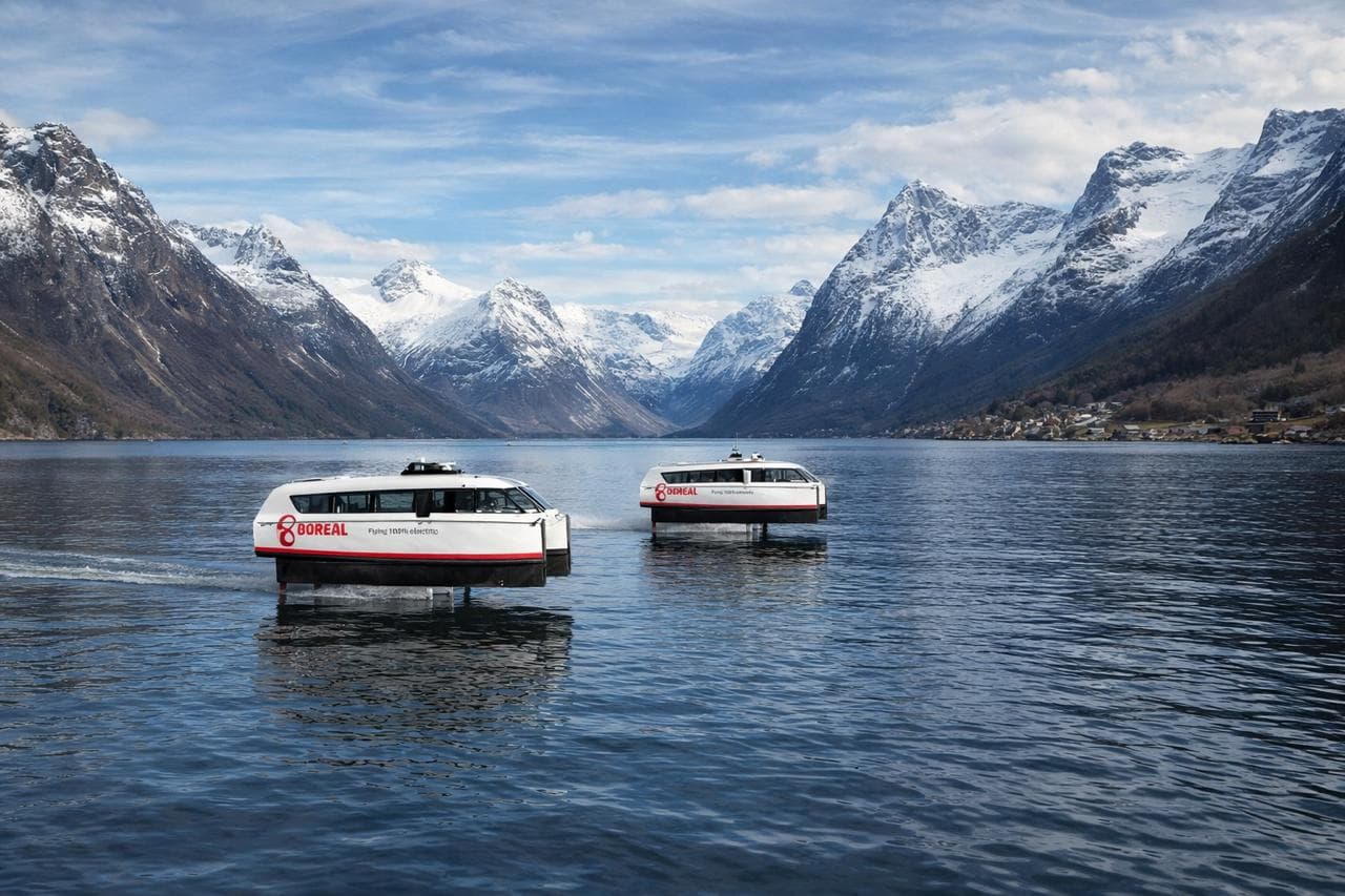 Norway just ordered 20 'flying' electric ferries in historic deal