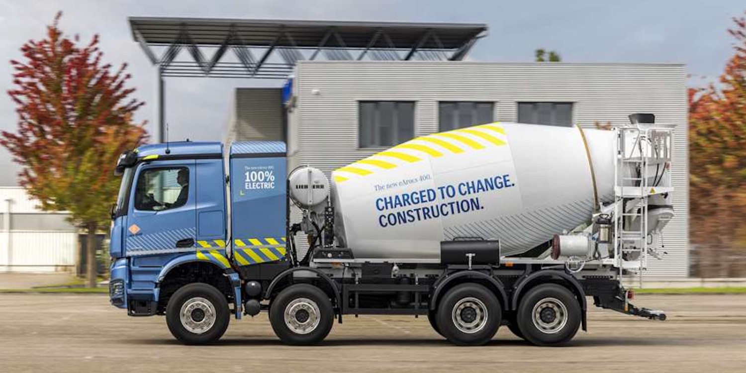 Mercedes is taking orders for its new eArocs 400 vocational truck