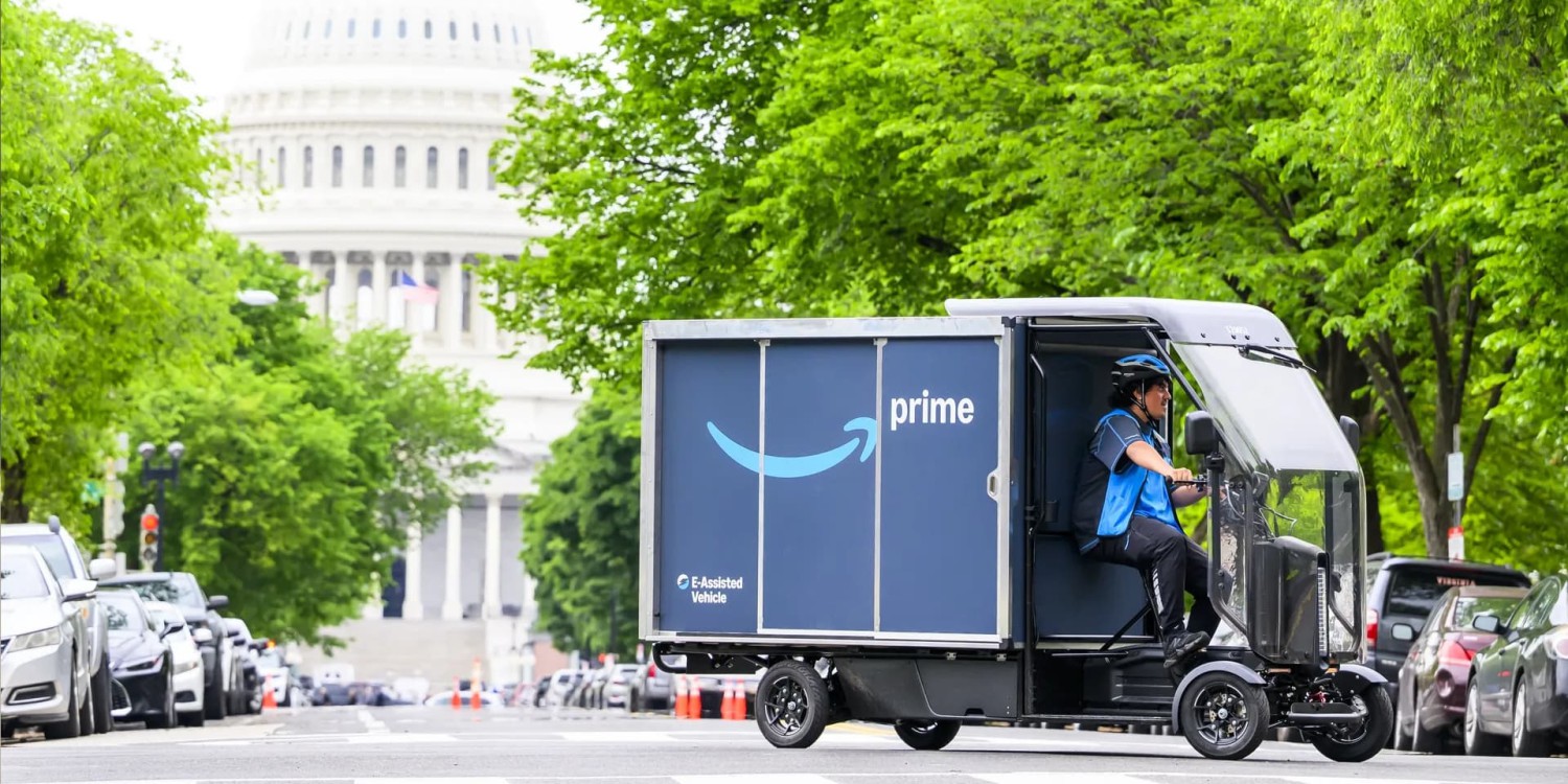 Amazon is deploying these massive cargo e-bikes for deliveries