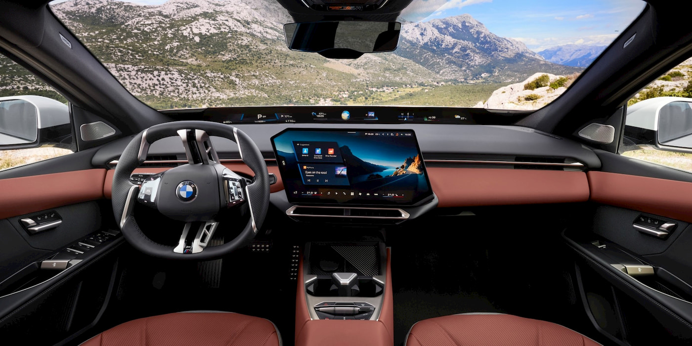 BMW i3 Touring caught for the first time flashing its wagon rear