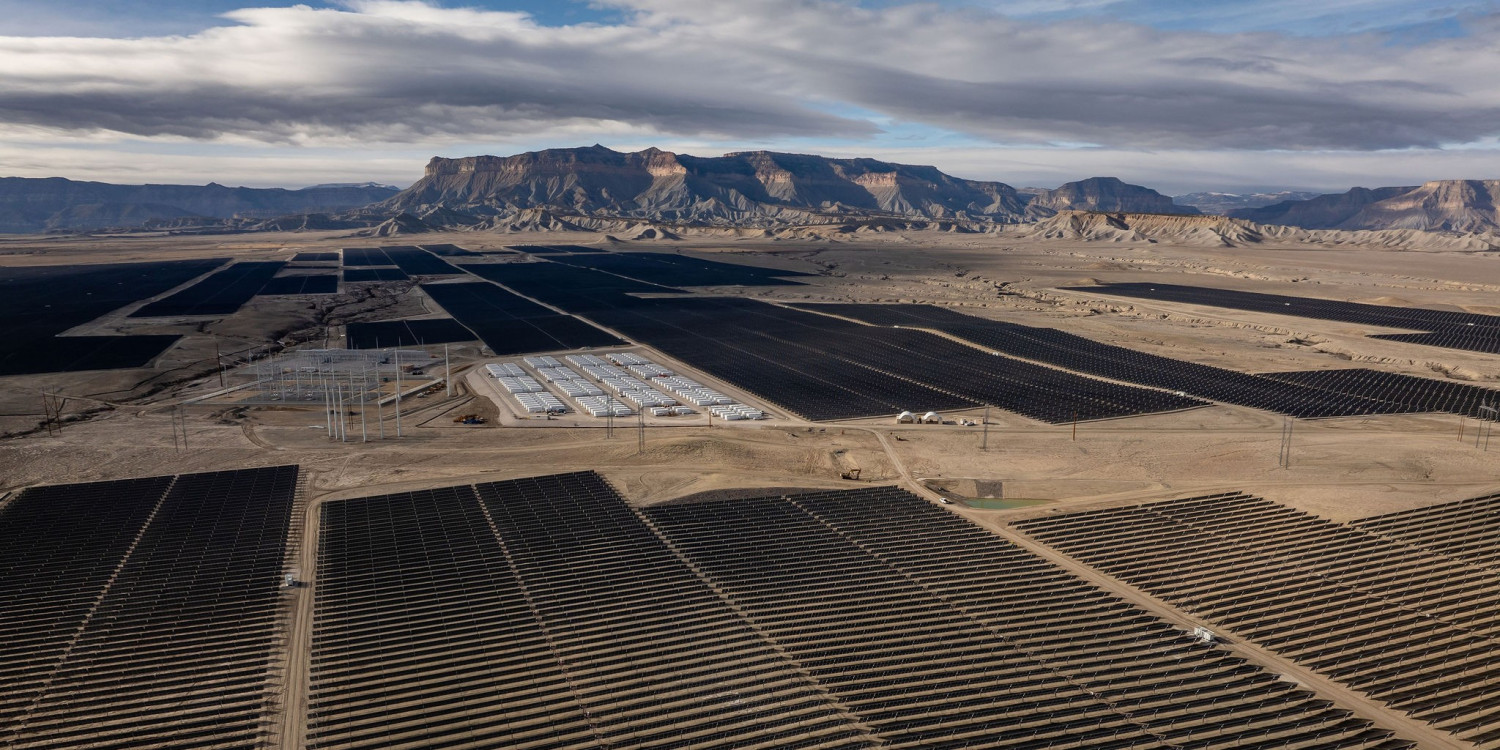 Utah’s largest solar + battery storage project is officially online