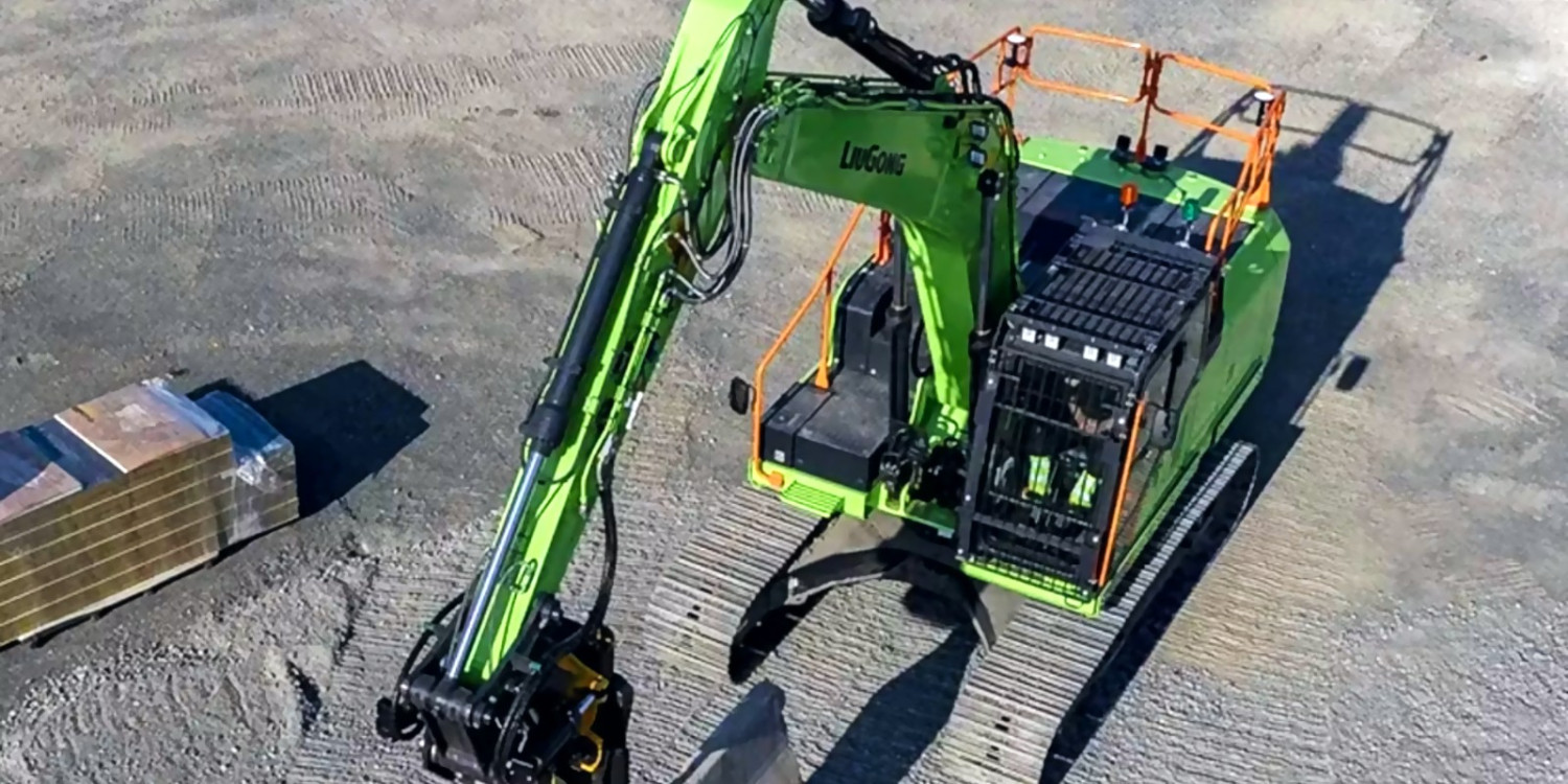 E-quipment highlight: LiuGong 924FE 30-ton electric excavator
