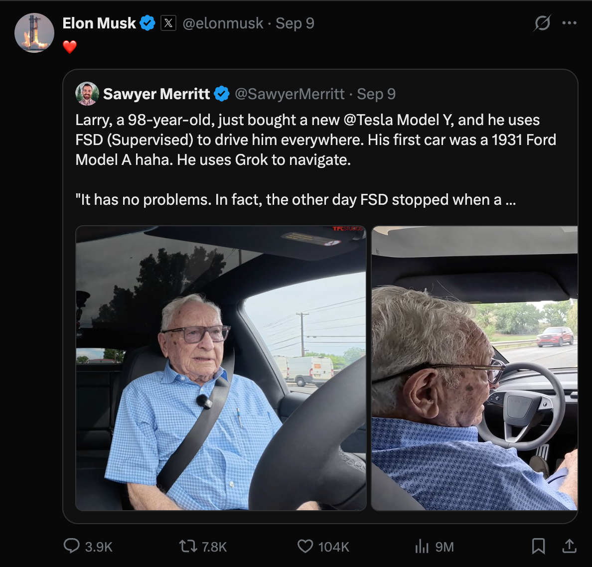 Musk promotes blatant Tesla FSD misuse as crash lawyers rejoice