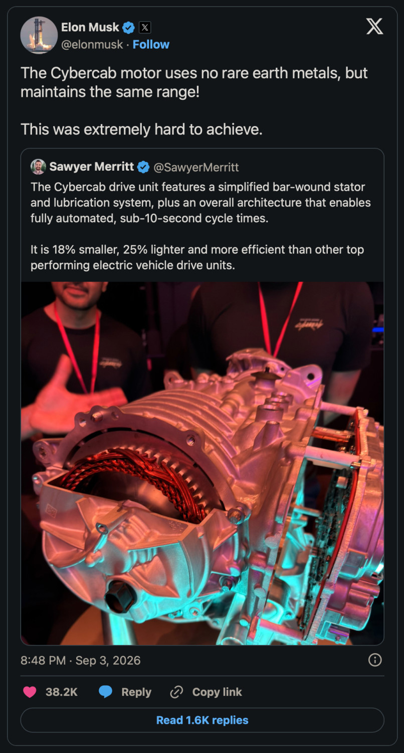 Tesla's new rare-earth-free EV motor is a big deal, but not THAT big a deal