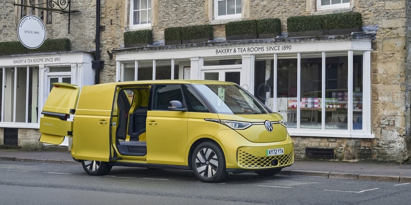 Volkswagen is launching a longer ID. Buzz Cargo LWB electric van