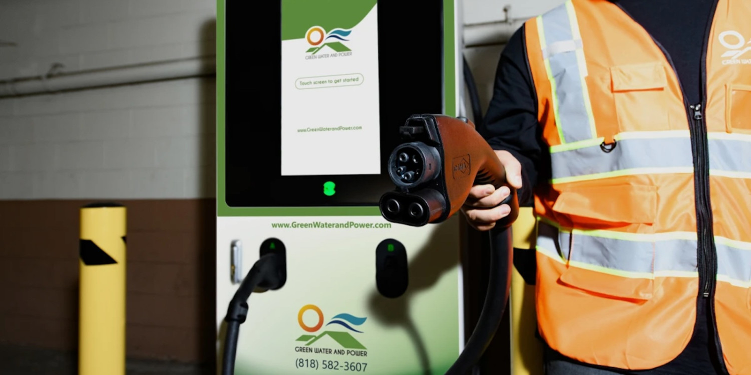 Green Water &amp; Power powers up its 10,000th EV charger in just 3 years