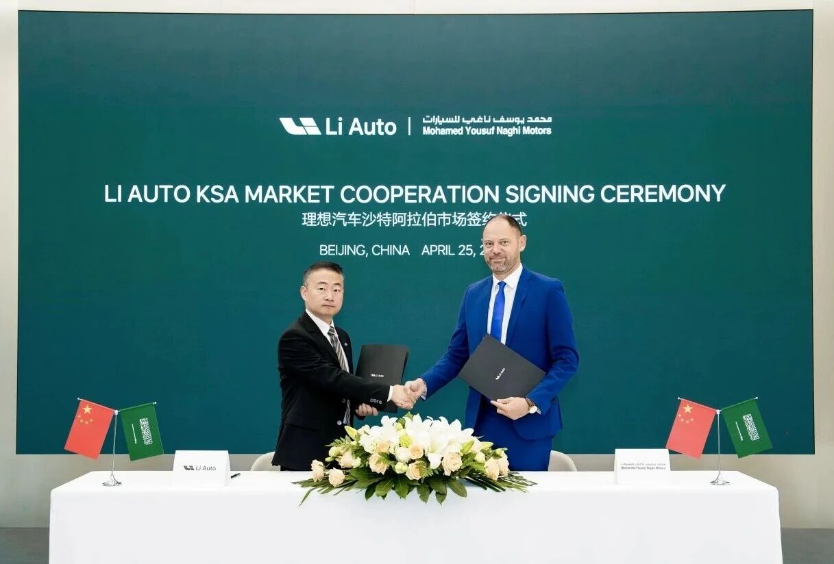 Li Auto expands into Middle East and accelerates Asia-Pacific rollout